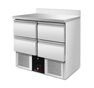 Stół chłodniczy 4-szufladowy RQS901 4D | 240 l | agregat dolny | 900x700x962 mm | Resto Quality