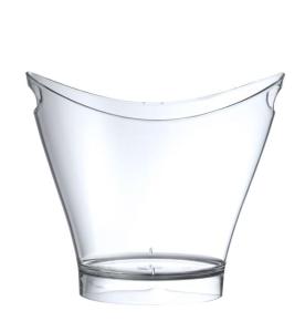 Misa do wina i szampana, BarUp, 6L, transparentny, 300x240x(H)260mm, Owalny Wariant podstawowy