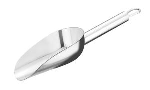 Szufelka , BarUp, 0,36L, srebrny, 335x100mm Wariant podstawowy