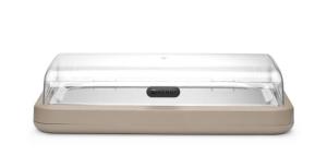 Witrynka chłodząca UNIQ, HENDI, designed by Robert Bronwasser, GN 1/1, beżowy, 593x389x(H)147mm, Prostokątny Wariant podstawowy