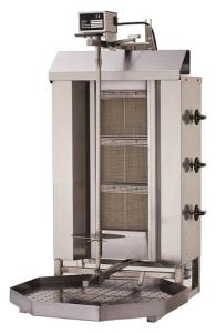 Gyros | opiekacz gazowy do kebaba | 3 palniki | wsad 40kg KLG220 | Resto Quality