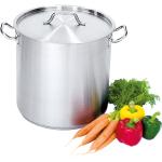 Garnek wysoki z pokrywką, stalowy, Ø 450 mm, V 71.6 l | Stalgast
