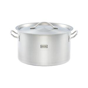 Garnek średni z pokrywką, stalowy, Gredil, Ø 360 mm, V 22.4 l | Stalgast