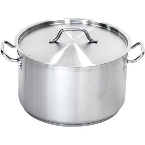 Garnek średni z pokrywki, stalowy, Ø 450 mm, V 57.3 l | Stalgast