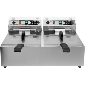 Yato Frytownica podwójna elektryczna 2x6 l | Yato
