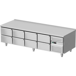 Stalgast Podstawa chłodnicza 2000x700x600 mm - 8 szuflad GN 1/1 | Stalgast
