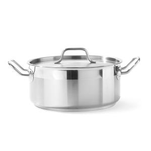 Hendi Garnek niski z pokrywką ⌀240 mm 4,8 l | Hendi