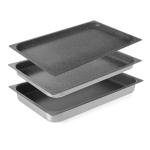 Hendi Pojemnik aluminiowy z powłoką nieprzywierającą GN 1/1 40 mm | Hendi