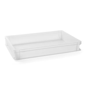 Hendi Pojemnik na ciasto do pizzy z polipropylenu 600x400 mm | Hendi