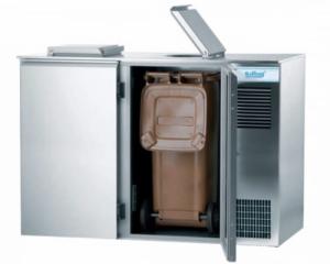 Schładzarka odpadów na pojemnik 2x 120l | Rilling - Krosno Metal