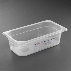 Hendi Pojemnik HACCP GN 1/3 200 mm z polipropylenu | Hendi