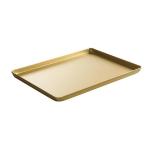 Hendi Taca cukiernicza ekspozycyjna 600x400x20 mm aluminiowa złota | Hendi
