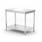 Hendi Stół centralny z półką – skręcany, głębokość 600 mm, HENDI, Profi Line, 1000x600x(H)850mm | Hendi