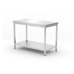 Hendi Stół centralny z półką – skręcany, głębokość 600 mm, HENDI, Profi Line, 1200x600x(H)850mm | Hendi
