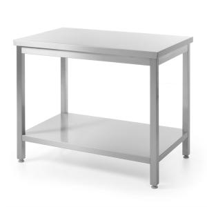 Hendi Stół centralny z półką – skręcany, głębokość 600 mm, HENDI, Profi Line, 1800x600x(H)850mm | Hendi