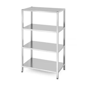 Hendi Regał magazynowy z 4 półkami pełnymi – skręcany, HENDI, Kitchen Line, 1000x400x(H)1800mm | Hendi