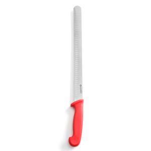 Hendi Nóż do kebaba, shoarmy, szynki HACCP 490 mm czerwony | Hendi