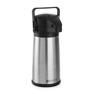 Hendi Termos stalowy z pompką 2,2 l | Hendi
