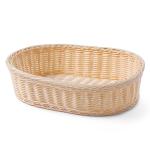 Hendi Koszyk z polirattanu do pieczywa owalny 380x270 mm | Hendi