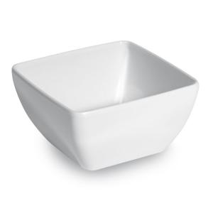 Hendi Miska z melaminy kwadratowa biała 270x270x105 mm | Hendi