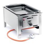 Hendi Patelnia gazowa Bake Master Mini GN 1/1 | Hendi