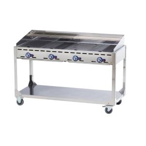 Hendi Grill gazowy Green Fire 4-palnikowy | Hendi