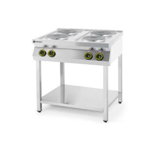 Hendi Kuchnia elektryczna 4-płytowa Kitchen Line na podstawie otwartej | Hendi