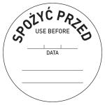 Hendi Naklejka Food Safety – "Spożyć przed" | Hendi