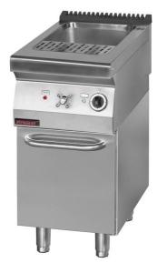 Makaroniarka elektryczna z ociekaczem i dwoma koszami 6kW na podstawie szafkowej zamkniętej | Kromet