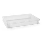 Hendi Pojemnik na ciasto do pizzy z polipropylenu 600x400 mm | Hendi