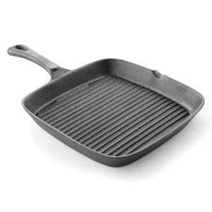 Hendi Patelnia żeliwna do grillowania 230x230 mm | Hendi