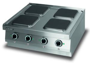 Kuchnia elektryczna 4 - płytowa 4x2,4 kW | Lozamet