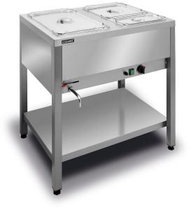 Bemar wolnostojący 2x GN 1/1 | Lozamet