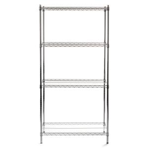 Hendi Regał magazynowy 4-półkowy 455x910x1830 mm skręcany | Hendi