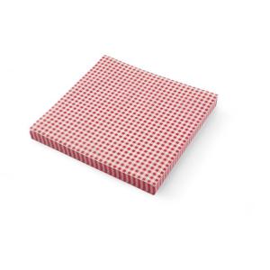 Hendi Papier pergaminowy nadruk kratka 306x305 mm 500 szt. | Hendi