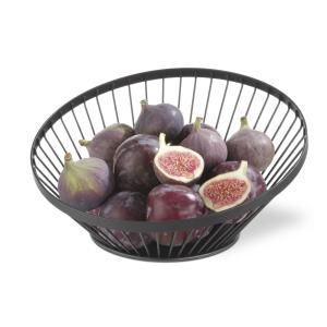 Hendi Koszyk do owoców czarny ø280x130 mm | Hendi