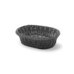 Hendi Koszyk owalny czarny 250x190x65 mm | Hendi