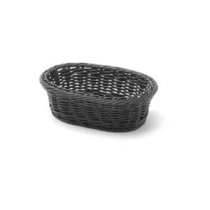 Hendi Koszyk owalny czarny 190x120x60 mm | Hendi