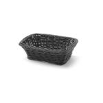 Hendi Koszyk prostokątny z polipropylenu czarny 190x130x60 mm | Hendi