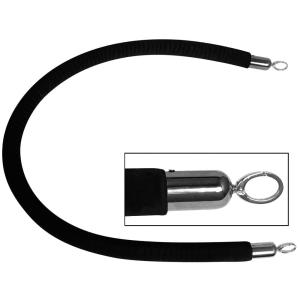 Sznur do słupka hotelowego  czarny  L 1500 mm | Stalgast