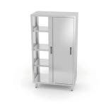 Szafa przelotowa z drzwiami suwanymi – skręcana, HENDI, Kitchen Line, 800x700x(H)1800mm | Hendi