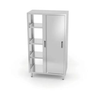 Hendi Szafa przelotowa z drzwiami suwanymi - skręcana 800x700x(H)1800 mm | Hendi
