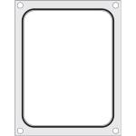 Hendi Matryca do zgrzewarki 976722 na tackę bez podziału 227x178 mm | Hendi