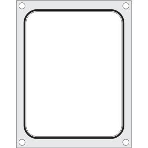 Hendi Matryca do zgrzewarki 976722 na tackę bez podziału 227x178 mm | Hendi