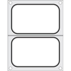 Hendi Matryca do zgrzewarki 976722 na dwie tacki 178x113 mm | Hendi