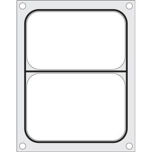 Hendi Matryca do zgrzewarki 976722 na tackę dwudzielną 227x178 mm | Hendi