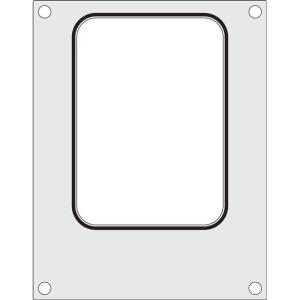 Hendi Matryca do zgrzewarki 976722 na tackę 187x137 mm bez podziału | Hendi
