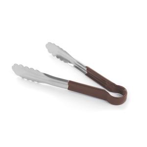 Hendi Szczypce do serwowania HACCP 250 mm brązowe | Hendi