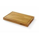 Hendi Deska do serowania dębowa dwustronna 420x280x40 mm | Hendi