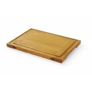 Hendi Deska do serowania dębowa 370x270x20 mm | Hendi